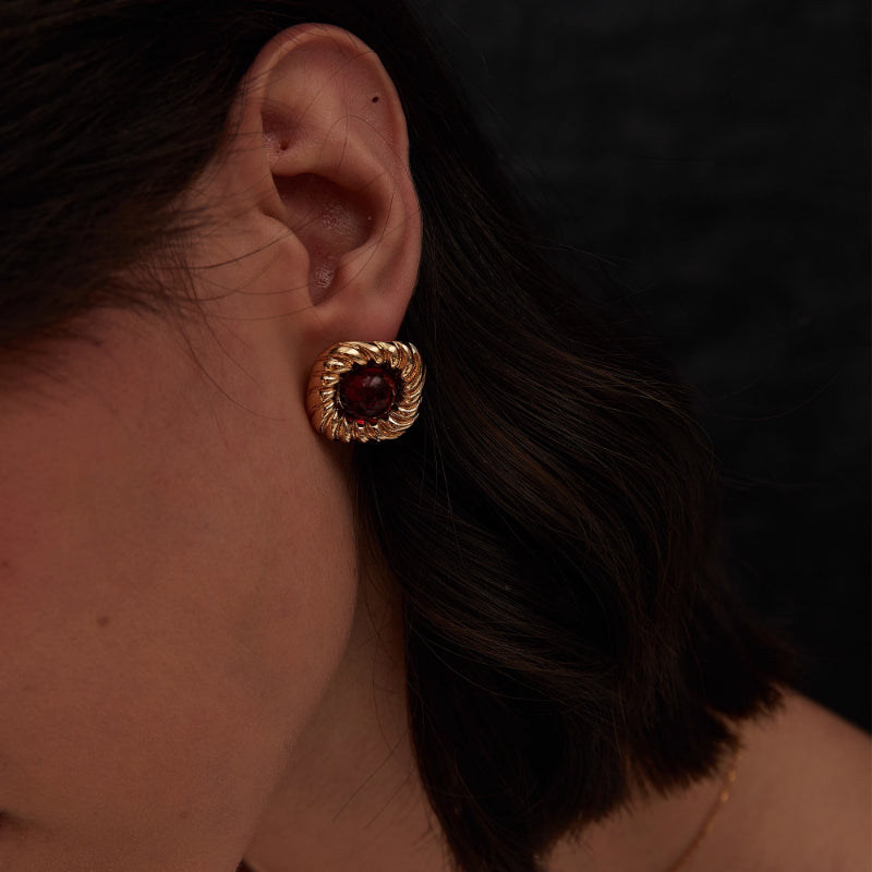 Ruby Earrings - GoOpenit