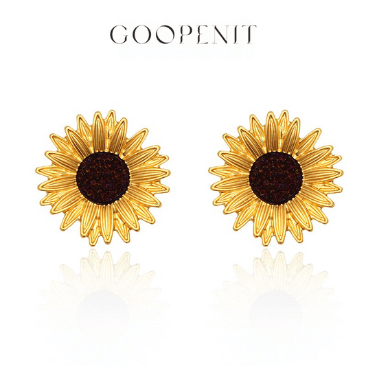 Sunflower Bloom Earrings