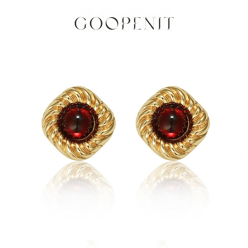 Ruby Earrings