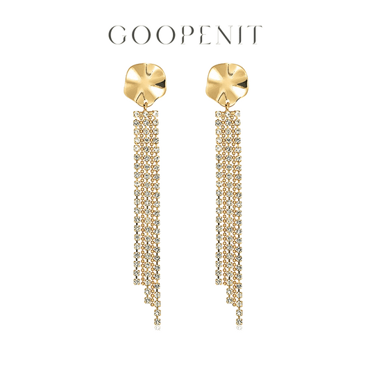 GOOPENIT Long Tassel Earrings